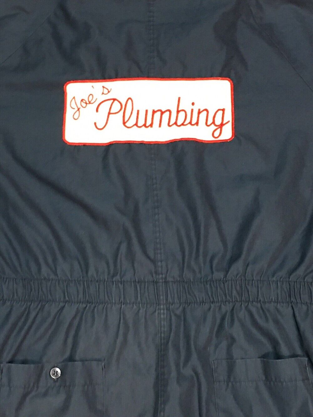 Vtg Joes Plumbing Jumpsuit Coveralls Para Suit 2X? Made In USA Mechanic Overalls